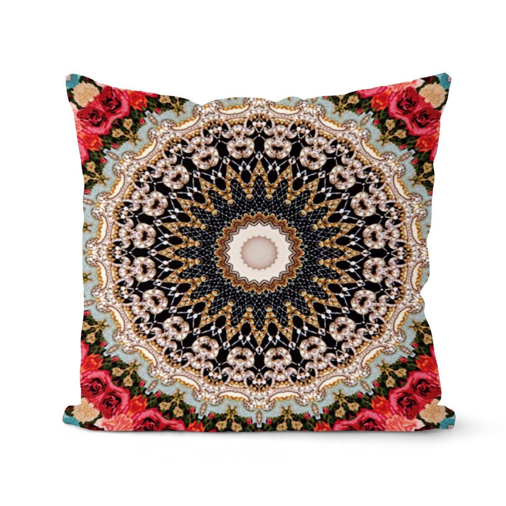 Ethnic Style Throw Pillow Cover Retro Abstract Decoration Home Bedroom Living Room Sofa Cushion Pillow Cover