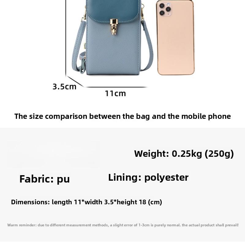 Mobile Phone Bag Female Messenger Mini Small Bag Versatile Function Mobile Phone Bag