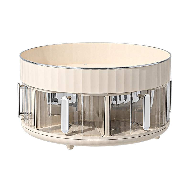 Kitchen Spice Box Rotating Storage Box Rotating Spice Bottle Rack