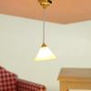 Mini Dollhouse Colored Glass Lamp 10 Styles Ceiling Lamp Chandelier  Doll House Accessories