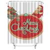 Tu Festive Christmas Shower Curtainholiday Bathroom Decorsanta Claus Designwaterproof Fabricholiday Homexmas Giftfestive Styleun
