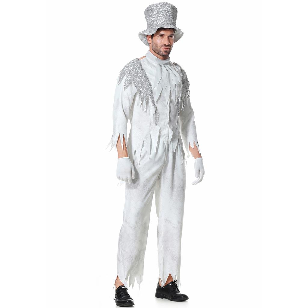 Zombie Magier Kostüme Halloween Männlich Vampir Bräutigam Zirkus Party