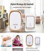 Wireless Battery-Powered Waterproof Home Doorbell