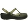 Crocs Carlie Minimalist Casual Jelly Soft Sole Sandals Women's Black
