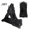 Unique Gift for Gothic Lovers 3D Printed Rose Phone Stand, Vintage Church Carved Desktop Dark Aesthetic Mobile Holder Holder, Decor Figurine