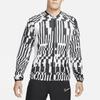 Nike Chaqueta de Fútbol DRI-FIT Academy con Estampado Divertido para Hombre Chaqueta Negra CZ0992-101