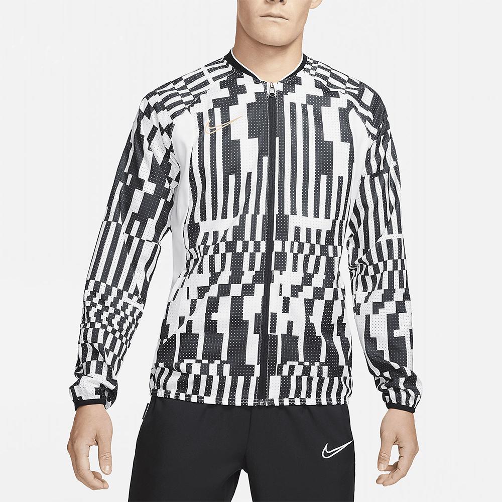 Nike Chaqueta de Fútbol DRI-FIT Academy con Estampado Divertido para Hombre Chaqueta Negra CZ0992-101