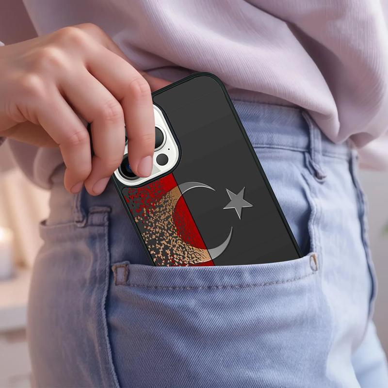 Republic Turkey Flag Ankara Phone Case For iPhone 17 Air 15 16e 14 13 Pro Max Coque 12 11 Pro Max PLUS cover