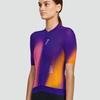 Team MAAP Women Emblem Pro Cycling Jersey Summer Air Mesh Short Sleeve Bike Shirt Vector Art Color Stitching Style