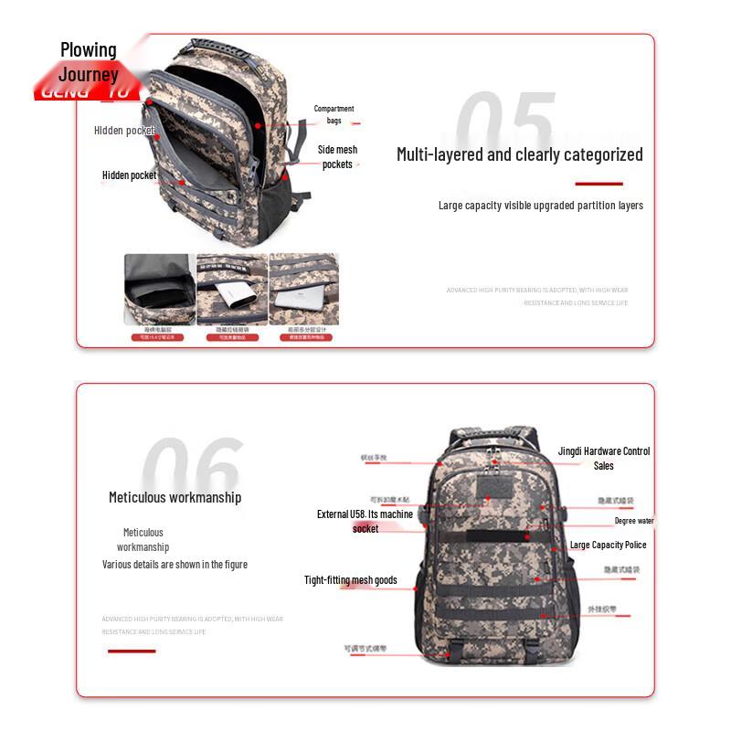 Gengtu Camouflage Outdoor Backpack