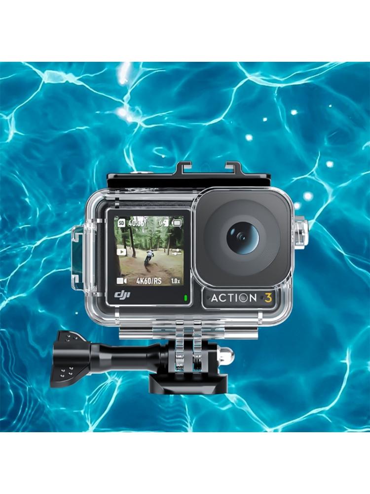 Diving Swimming Camera Waterproof Case Protective for Action 3 Action Sport Cameras