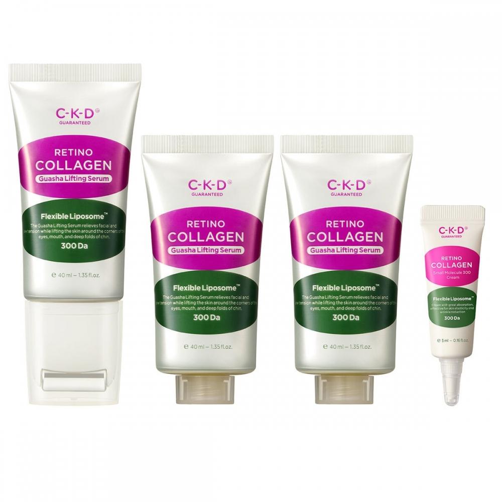 

Ckd Retino Collagen Lifting Serum 40ml + Refill 40ml X 2 + Cream 5ml