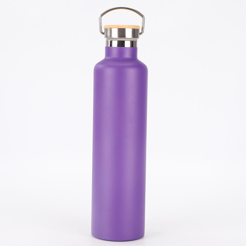 Modern 304 Stainless Steel Vacuum Travel Mug With Handle For Outdoor Hiking And Sports