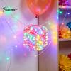 Decorative Wedding Party Lights Copper Wire Fairy with Remote, 8 Modes 10-Level Dimming Timer, Waterproof LED String Battery Operated for Christmas