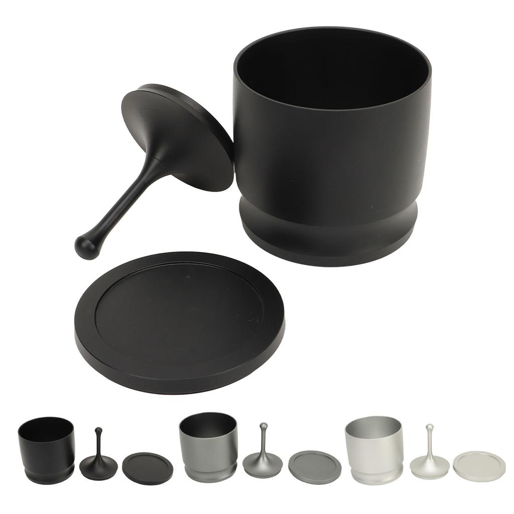 58mm Dosing Rings Press Aluminum Alloy Anti Flying Coffee Powder Picker Coffee Making Supplies For Baristas
