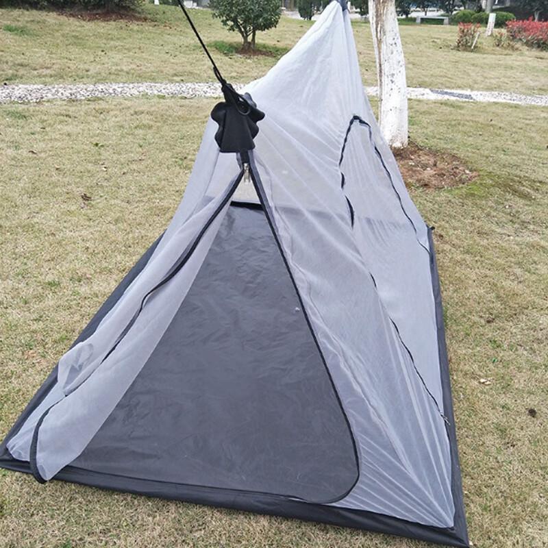 YUNMING Single Person Ultralight A-Frame Outdoor Mosquito Net Tent