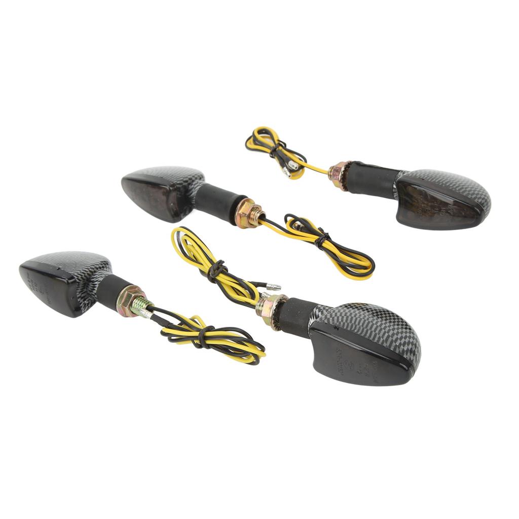4PCS Motorcycle Turn Signal Light Front and Rear Waterproof Bright Light   Replacemen for