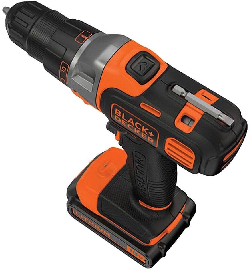 Дрель-шуруповёрт Black & Decker Multievo MT218KB