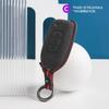 Car Key Case Cover Shell For Renault Megane 3 Dacia Duster Kadjar Captur Symbol 3 Buttons Koleos Alcantara Car Remote Protector