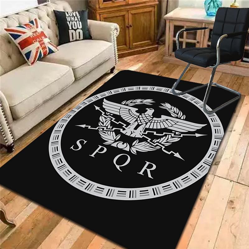 SPQR Rug Floor Mat for Living Room or Bedroom Soft and Comfortable Carpet a Gift for Birthday and Holiday.MFF0918081