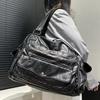 Women'S Front Pocket Tote Bag Large Capacity Wash Versatile Spice Girl Shoulder Bag