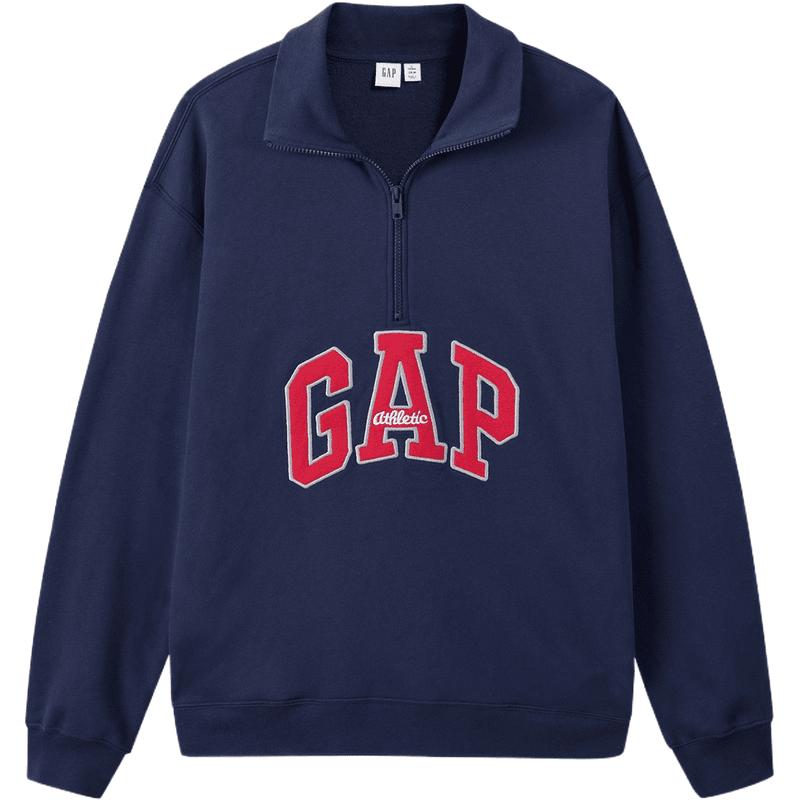 GAP Sweatshirts Unisex Stand Collar Moderate Regular 609264