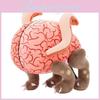 Brain Plushie Beast Soft Toy Short Pile Fabric Home Decor Children Festival Gift