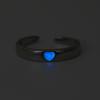 Liquid Irregular Gemstone Inlaid Open Adjustable Ring