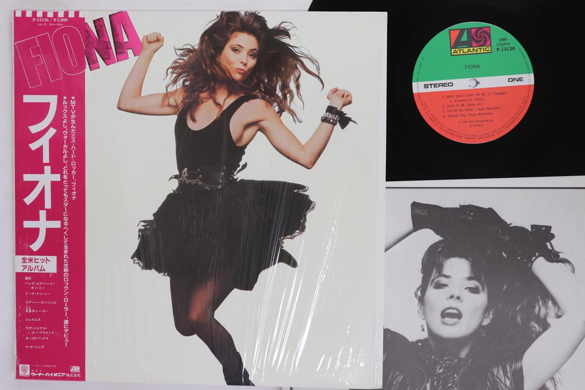 LP Record FIONA  Fiona P13136 ATLANTIC 1985 Japan Obi Rock Used