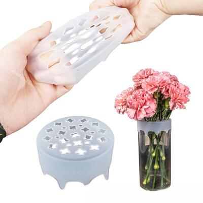 Silicone Spiral Flower Stem Holder Multifunctional DIY Bouquet Shaper Reusable Flower Arranger