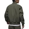 Jordan Renegade Solid Color Outdoor Casual Sports Stand Collar Zipper Jacket Men Jacket Dark-Olive-Green FV7268-222