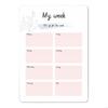 62KD Refrigerator Magnet Notepad Flexible Message Reminder Memo Board