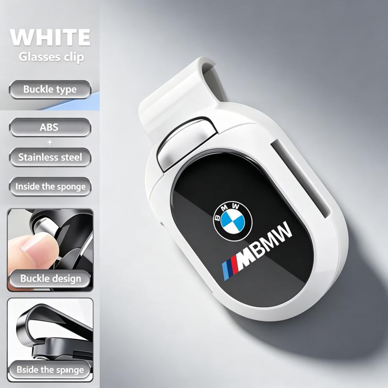 Car Sticker Glasses Storage Clip For Car Sun Visor Auto Accessories Fit BMW 1 3 4 5 7 Series X1 X2 X3 X4 X5 X6 X7 Z4 M3 M4 M5 M8 BW3