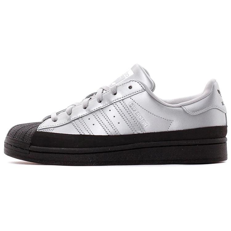 

Adidas Superstar Silver Metallic Black Women s FW3709 36