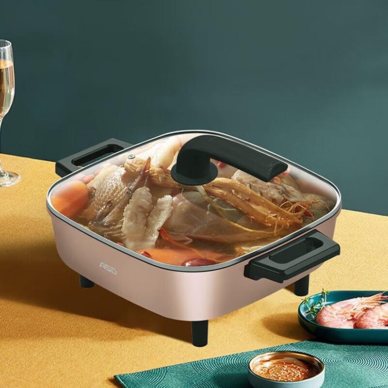 ASD Ruyi 316 Stainless Steel Non-stick Square Pot