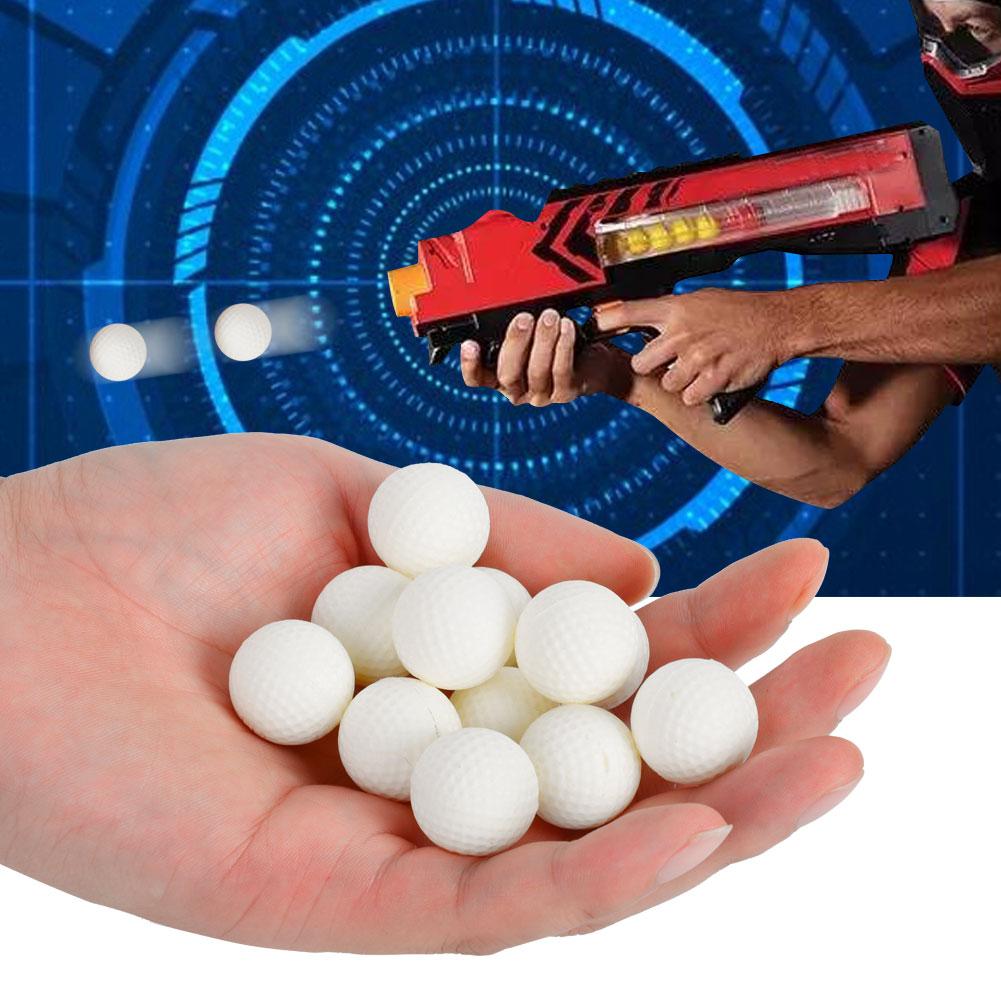 100Pcs Luminous Bullet Balls Round Child Toys Gun Refill Accessory for Rival Apollo