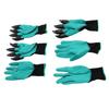 Gardening Work Gloves Puncture Resistant Waterproof Breathable Garden Gloves with Claw for Digging Planting