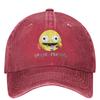 Smiling Friends Logo Baseball Cap Animated Television Outdoor Sports Trucker Hat Unisex Women Fashion Sun Protection Snapback Cap