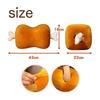 (RONGUI) Meat with Bone Stuffed Toy Meat Cushion 42cm Manga Meat Bone Interesting Goods Children Miscellaneous Goods Mochi (Meat with Bone)