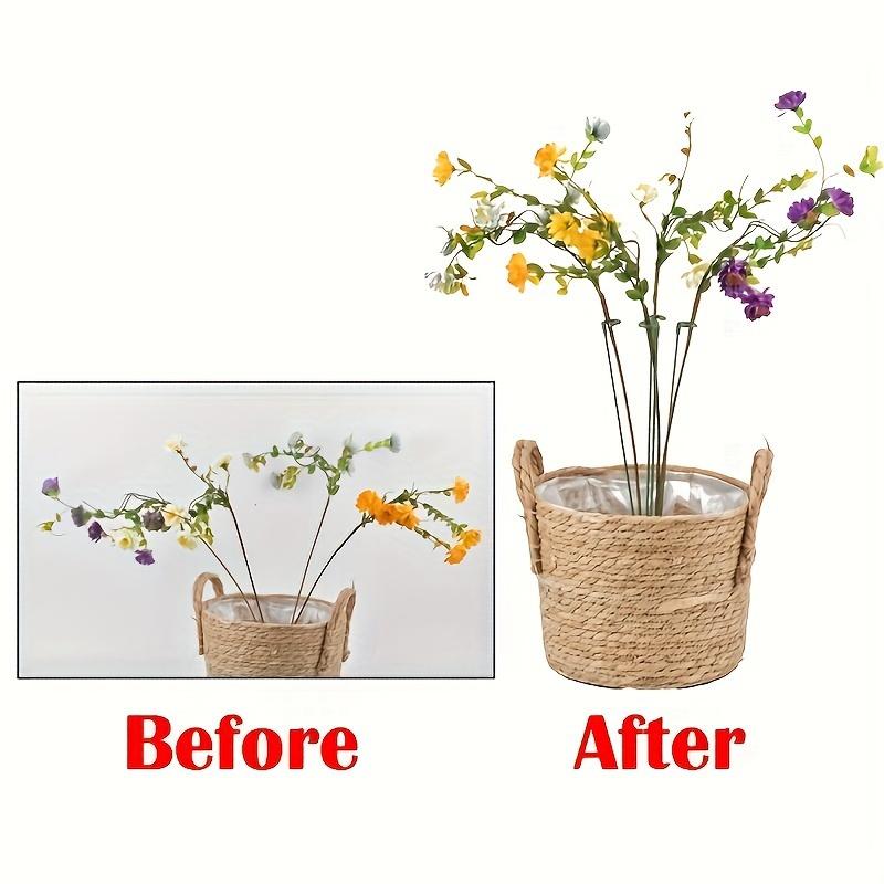10pcs Green Plant Support Sticks Plastic Potted Plants Phalaenopsis Orchid Home Garden Plant Support Clips Gardening Accesorries