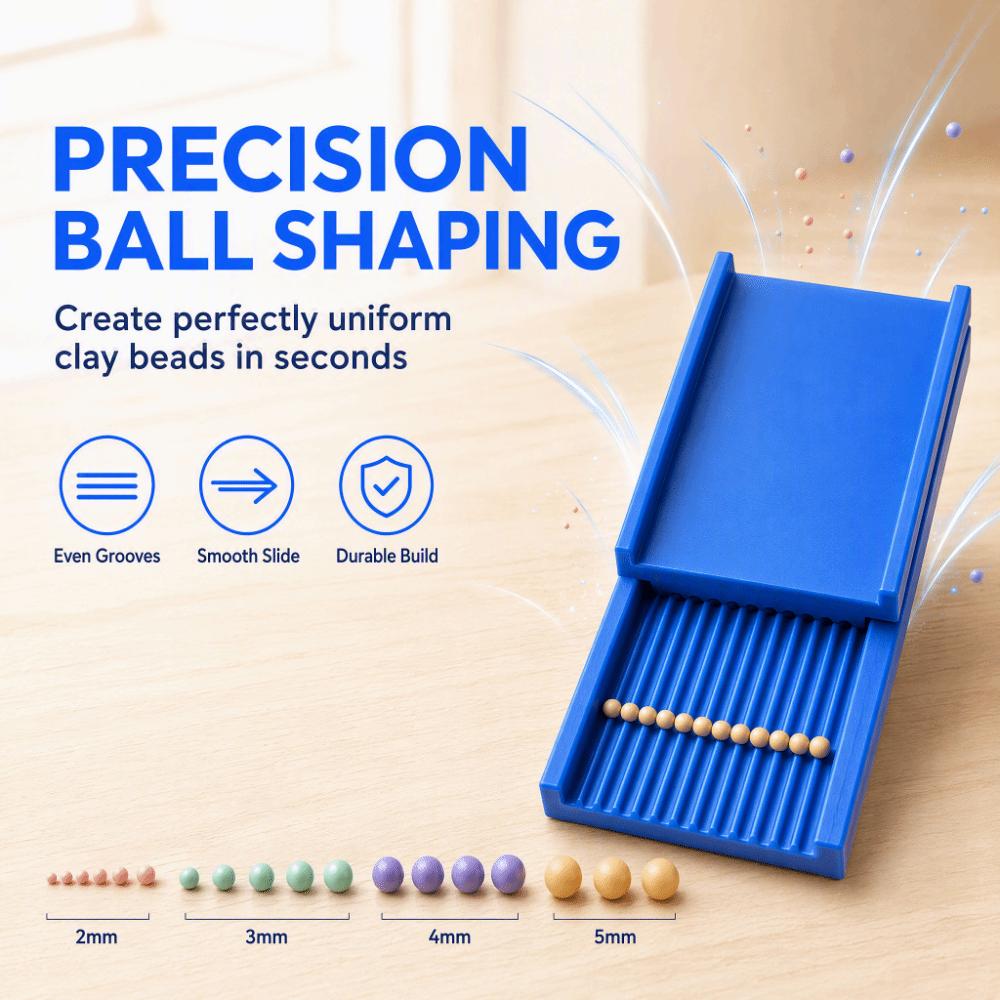 3D Printed Nail Art Bead Roller Smooth Rolling Sphere Shaper Roller  Jewelry Making