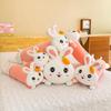 Super Cute Party Radish Rabbit Plush Toy Children Sleep with Throw Pillow To Give Girlfriend Birthday Gift Car Pillow