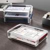 Crystal Clear Document Storage Box
