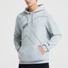 Anta Basketball Series Letter Stripe Hooded Pullover Sweatshirt Men tops Grey 152311767-3