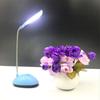Drahtlose LED-Schreibtischlampe, batteriebetrieben, um 360 Grad drehbar, höhenverstellbar, flexibles Rohr, weich
