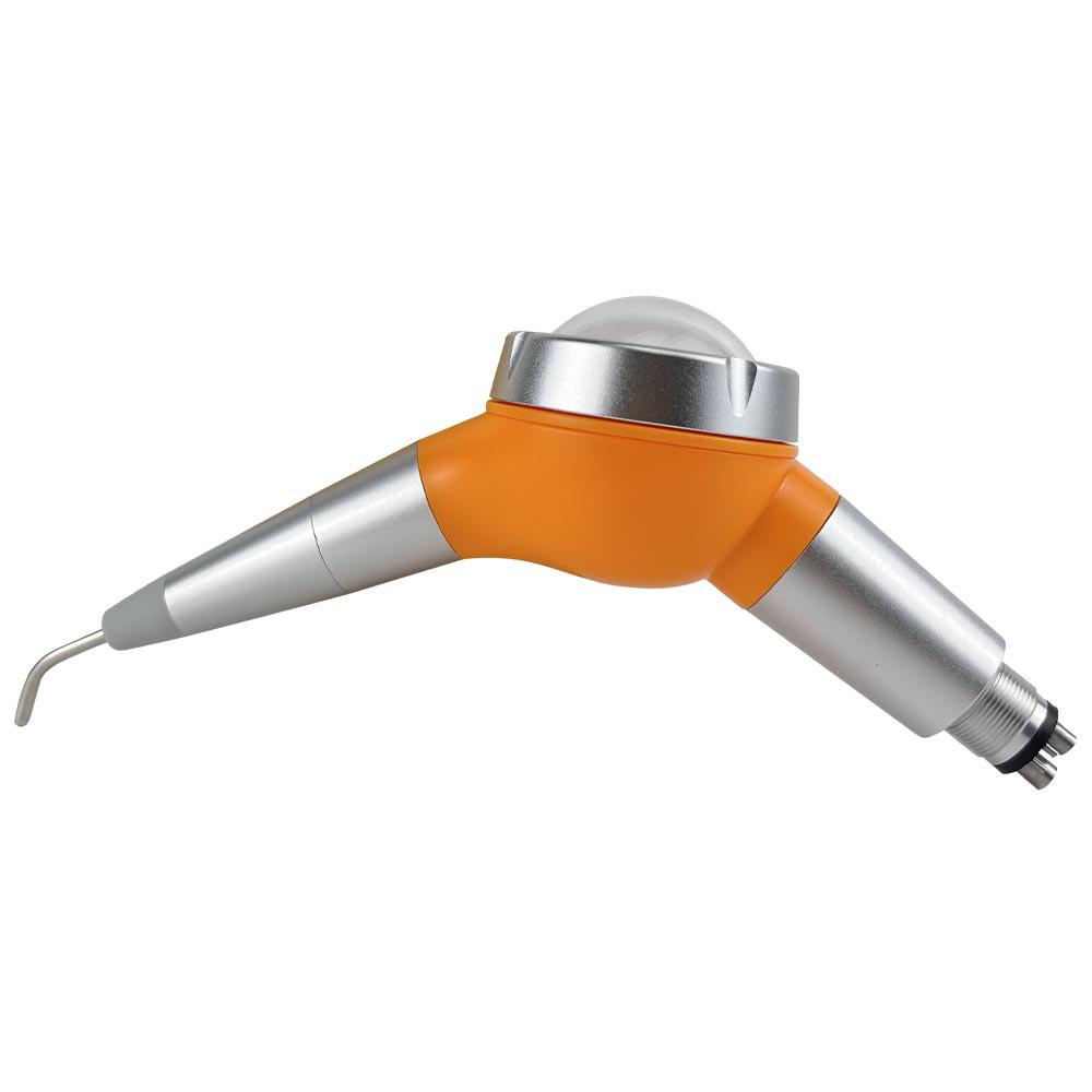 

New Dental Sandblaster for Teeth Cleaning - Anti-Clog, 2-Hole/4-Hole Options, Whitening Tool 2-Hole (International Edition) оранжевый