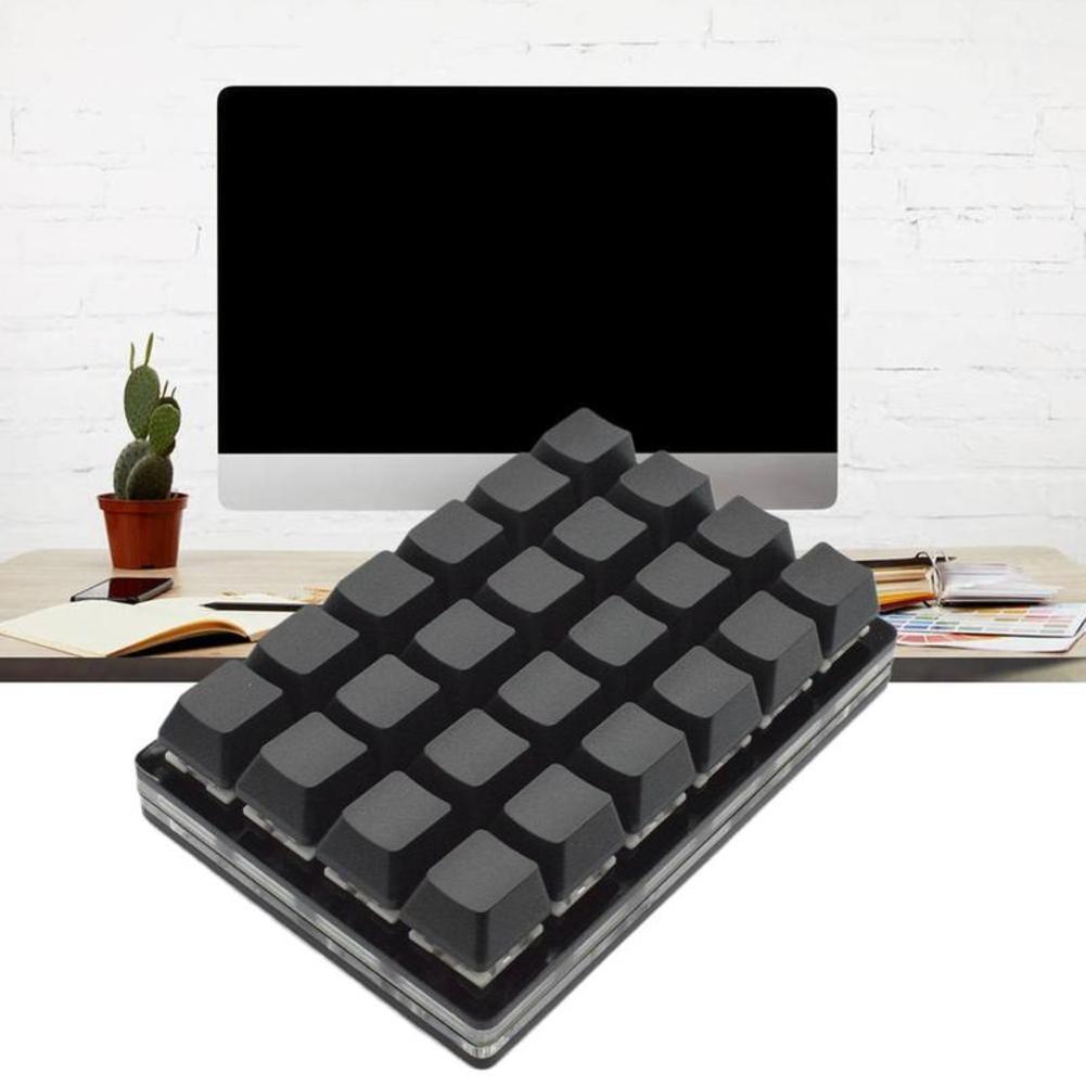 Mini USB Custom Mechanical Keyboard 24 Keys Gaming Keyboard Sayo Device Shortcut Programmable Keypad Keys