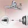 A44Z-21 Pieces Airbrush Nozzle Cap Kit,0.2Mm/0.3Mm/0.5Mm Airbrush Needle Replacement Parts For Airbrush Sprayer Accessories