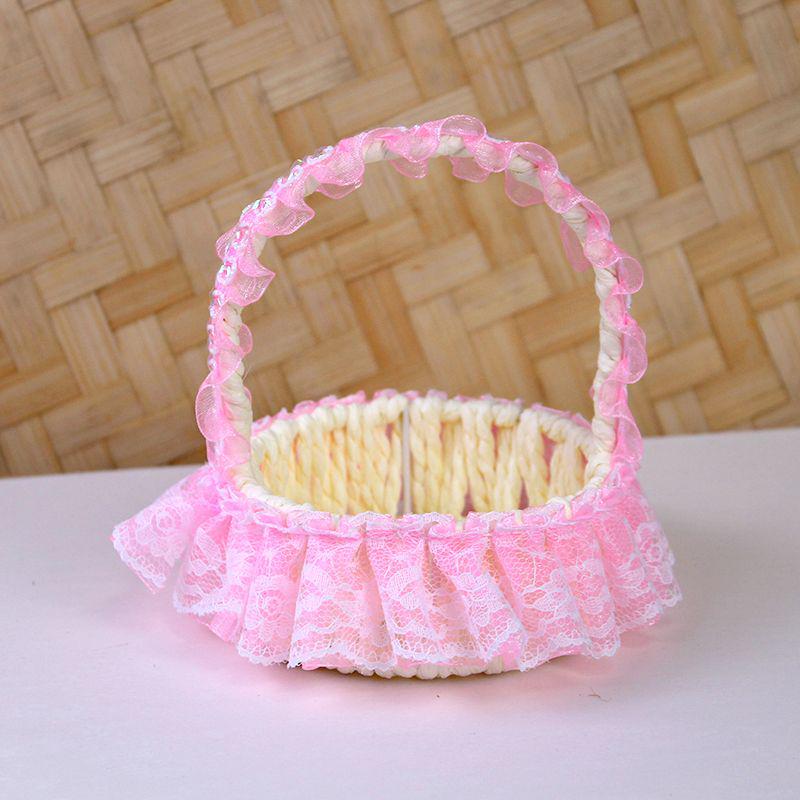 Children's Luminous Kitten Plush Doll Flower Basket - Perfect for Girl's Birthday or Christmas Gift