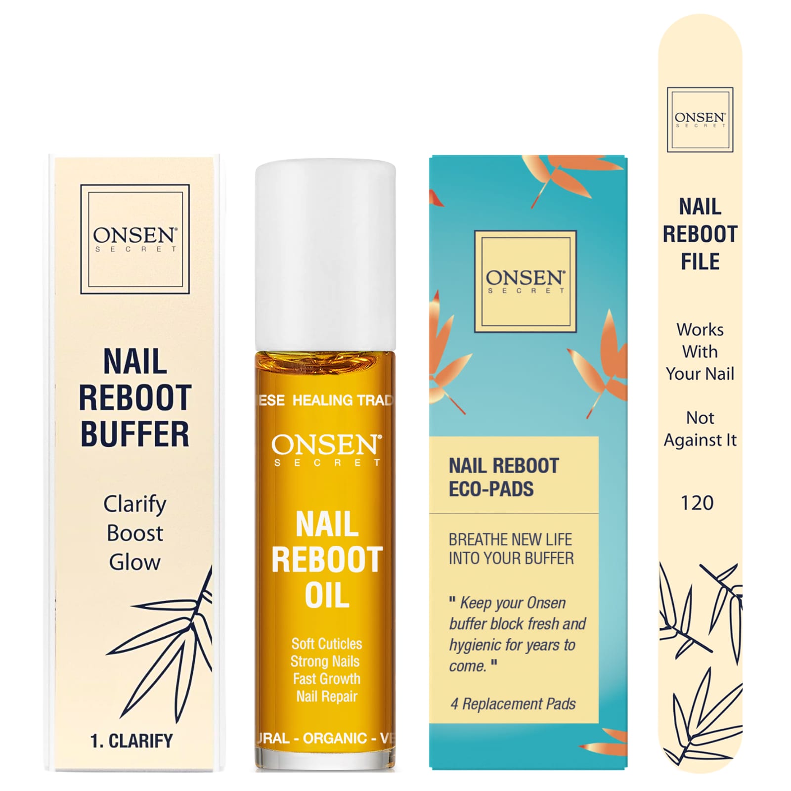 

Nail Reboot Kit, Oil Infused, 7 Piece Kit